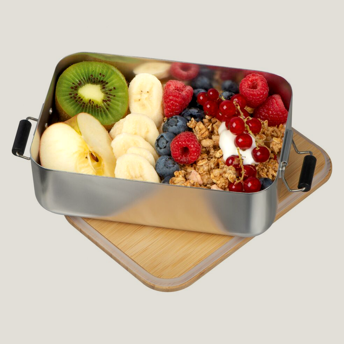 Brotdose mit Bambusdeckel – Bild 3